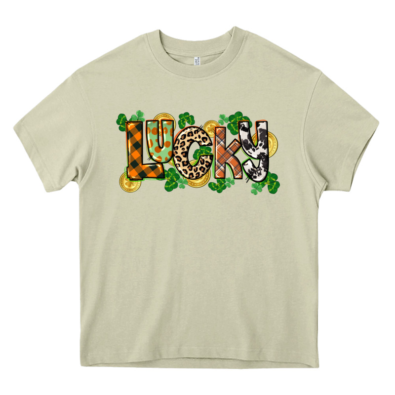 Western Lucky St. Patrick's Day Heavy Core Tee by CowGirlArtShop | Teevron