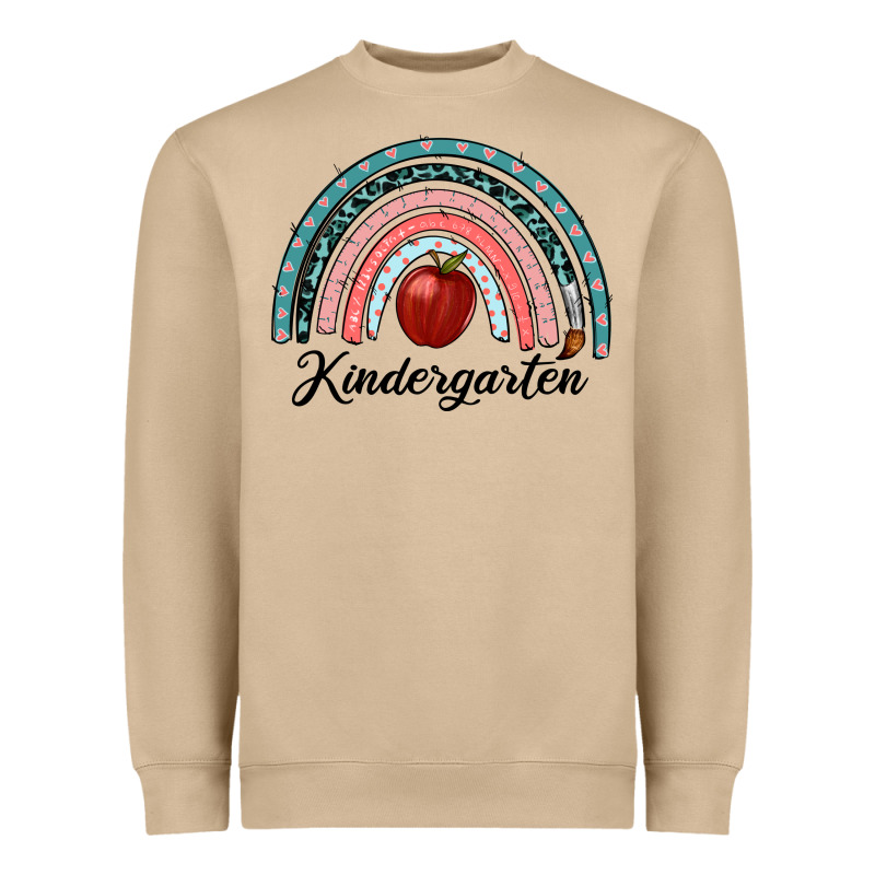 Kindergarten Rainbow Heavyweight Sweatshirt by RanaPortraitStore | Teevron