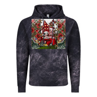 Cloud Black merry Christmas Vintage Hoodie - CowhideDigitalArt