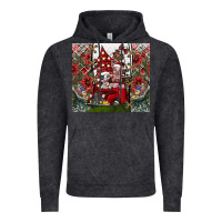 Vintage Black merry Christmas Vintage Hoodie - CowhideDigitalArt
