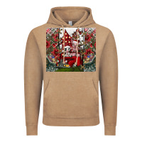 Vintage Coffee merry Christmas Vintage Hoodie - CowhideDigitalArt