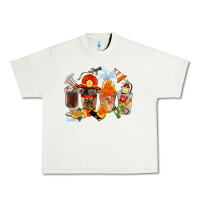 Pistachio Firefighter Coffee Cups Urban Heavy Tee - FaDigitalArtStudio