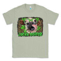 Matcha lucky heifer with glasses st patricks Classic Tee - Artiststas