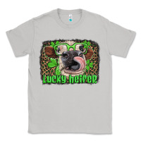 Moon Dust lucky heifer with glasses st patricks Classic Tee - Artiststas