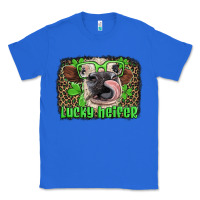 True Royal lucky heifer with glasses st patricks Classic Tee - Artiststas