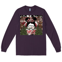 Plum Little Miss Long Sleeve Tee - CowhideDigitalArt