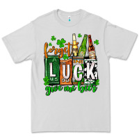 Dove Grey St. Patrick's Forget luck give me beer Premium Tee - OliviaCreatesArt
