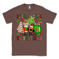 Chestnut just a girl who loves christmas Classic Tee - OliviaCreatesArt
