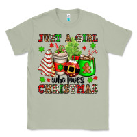 Matcha just a girl who loves christmas Classic Tee - OliviaCreatesArt