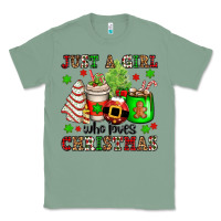 Sage just a girl who loves christmas Classic Tee - OliviaCreatesArt