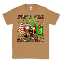 Toasted Coconut just a girl who loves christmas Classic Tee - OliviaCreatesArt