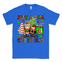 True Royal just a girl who loves christmas Classic Tee - OliviaCreatesArt
