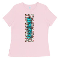 Bubblegum Pink softball and baseball pen wraps Ladies Tee - BundleAndBundleShop