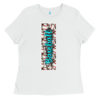 White softball and baseball pen wraps Ladies Tee - BundleAndBundleShop