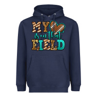 Navy my heart is on that field american football Heavyweight Hoodie - Jasminsmagicworld