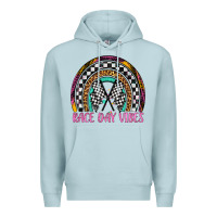 Blue Mist race day vibes rainbow Premium Hoodie - Artiststas