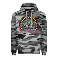 Slate Camo race day vibes rainbow Premium Hoodie - Artiststas