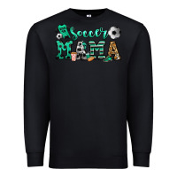 Black soccer mama Premium Sweatshirt - Jasminsmagicworld