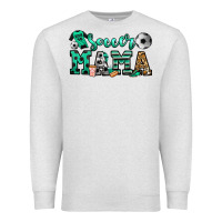 Oatmeal Heather soccer mama Premium Sweatshirt - Jasminsmagicworld