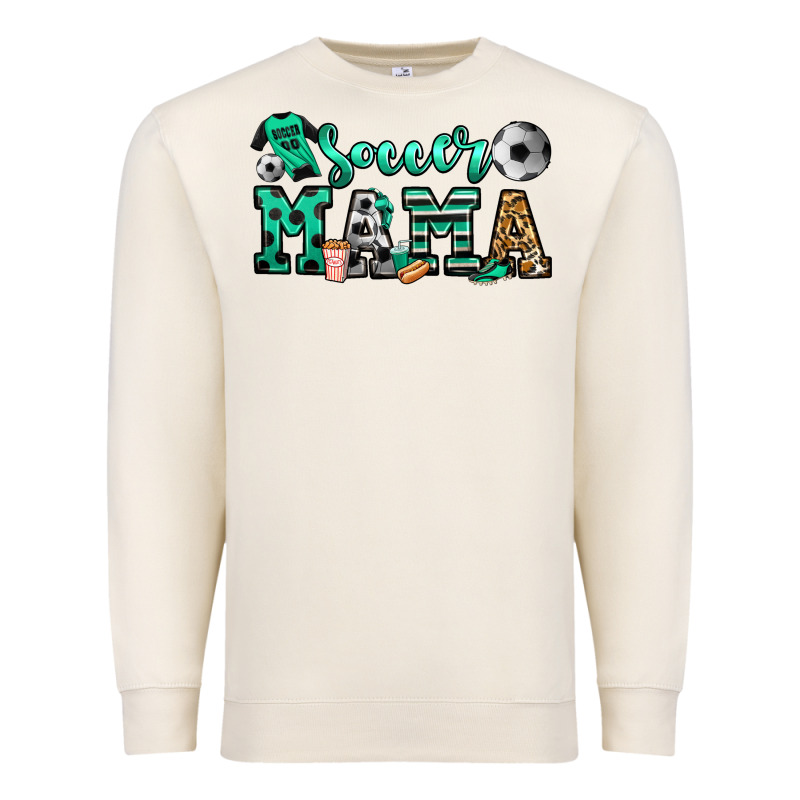Soccer Mama Premium Sweatshirt by Jasminsmagicworld | Teevron
