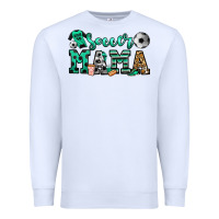 White soccer mama Premium Sweatshirt - Jasminsmagicworld