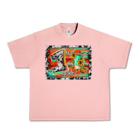 Salmon western back to school 1st grade Urban Heavy Tee - Jasminsmagicworld