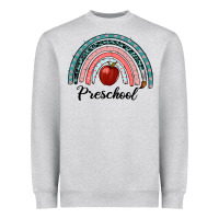 Heather Grey preschool rainbow Heavyweight Sweatshirt - RanaPortraitStore