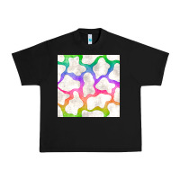 Black watercolor rainbow cow seamless pattern Urban Heavy Tee - BundleAndBundleShop