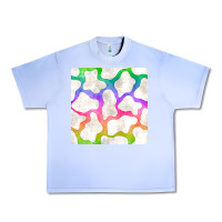 Grape Ice watercolor rainbow cow seamless pattern Urban Heavy Tee - BundleAndBundleShop