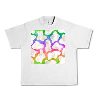 Lunar Rock watercolor rainbow cow seamless pattern Urban Heavy Tee - BundleAndBundleShop