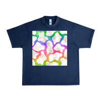 Watercolor Rainbow Cow Seamless Pattern Urban Heavy Tee | Teevron