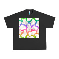 Pigment Black watercolor rainbow cow seamless pattern Urban Heavy Tee - BundleAndBundleShop