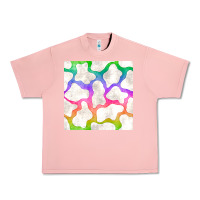Salmon watercolor rainbow cow seamless pattern Urban Heavy Tee - BundleAndBundleShop