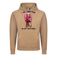 Vintage Coffee funny i am smitten in my mittens bernie Vintage Hoodie - artisFamous