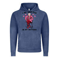 Vintage Denim funny i am smitten in my mittens bernie Vintage Hoodie - artisFamous