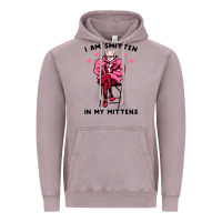 Vintage Zinc funny i am smitten in my mittens bernie Vintage Hoodie - artisFamous