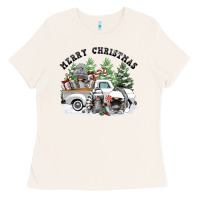 Bone merry christmas gnomies Ladies Tee - FaDigitalArtStudio