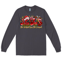 Smoke Jesus The Reason For The Season Long Sleeve Tee - CowhideDigitalArt
