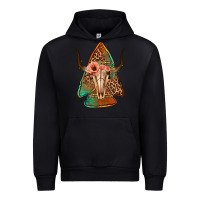 Black bullskull arrowhead Urban Hoodie - Jasminsmagicworld