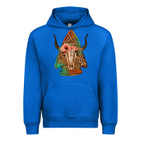 Cobalt bullskull arrowhead Urban Hoodie - Jasminsmagicworld