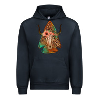 Navy bullskull arrowhead Urban Hoodie - Jasminsmagicworld