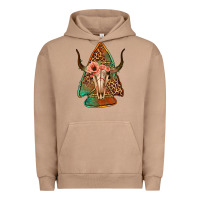 Pigment Burro bullskull arrowhead Urban Hoodie - Jasminsmagicworld