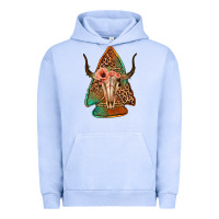 Pigment Grape Ice bullskull arrowhead Urban Hoodie - Jasminsmagicworld