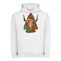 Pigment Lunar Rock bullskull arrowhead Urban Hoodie - Jasminsmagicworld