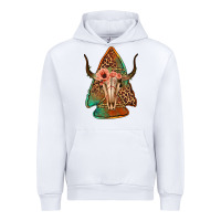 White bullskull arrowhead Urban Hoodie - Jasminsmagicworld