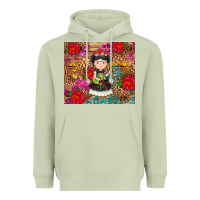 Matcha Mexican girl Heavyweight Hoodie - RanaPortraitStore