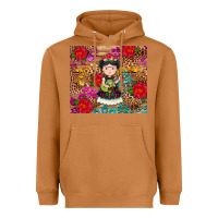 Meerkat Mexican girl Heavyweight Hoodie - RanaPortraitStore