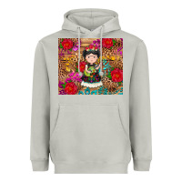 Moon Dust Mexican girl Heavyweight Hoodie - RanaPortraitStore