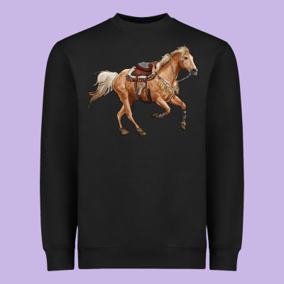 Horse Body Heavyweight Sweatshirt Designed By Ranaportraitstore