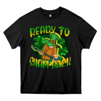 Black Ready to sham rock St. Patrick's Day Heavy Core Tee - CowGirlArtShop